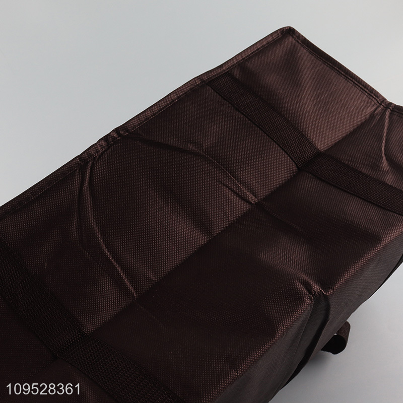 Hot selling black non-woven cooler bag