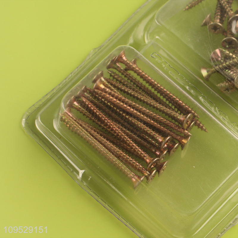 Top selling 53pcs self tapping wood screw