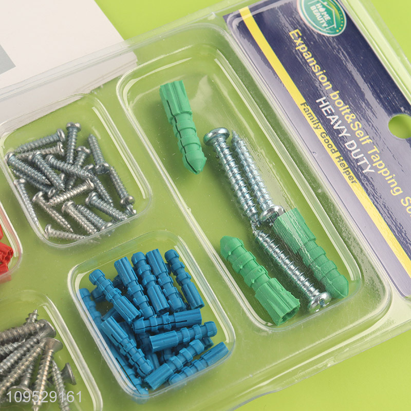 Top quality expansion bolt self-tapping screw kit