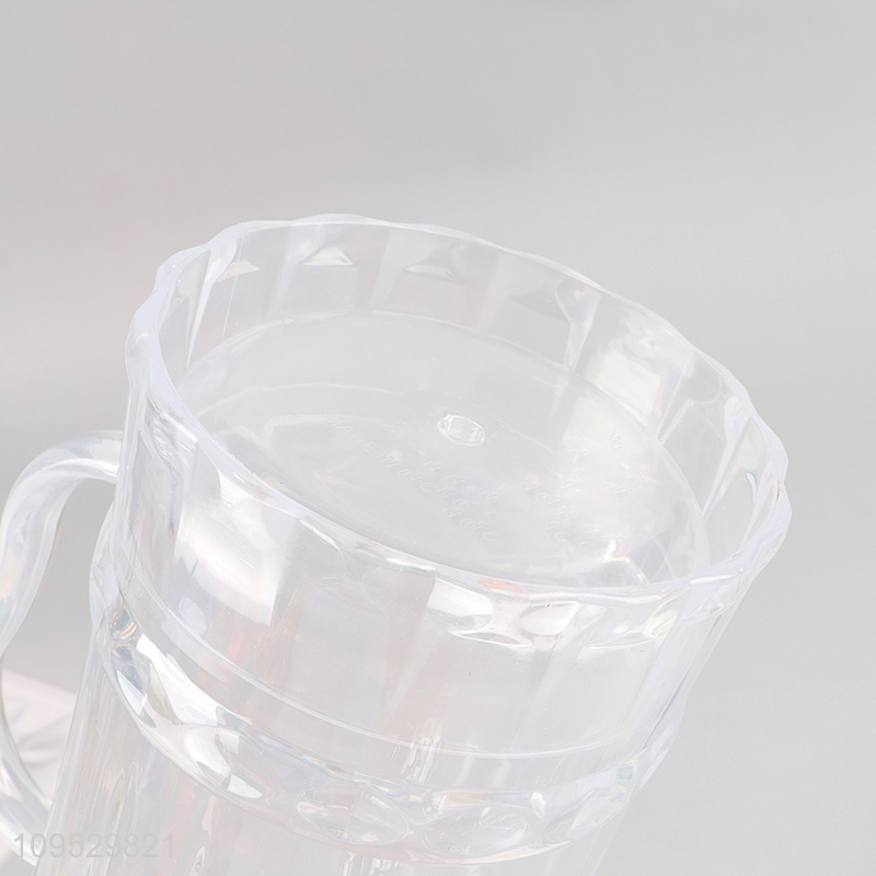 Hot items clear plastic cold water jug cup set