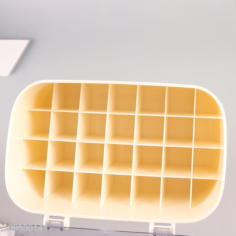 Factory price lipstick cosmetic storage box with lid