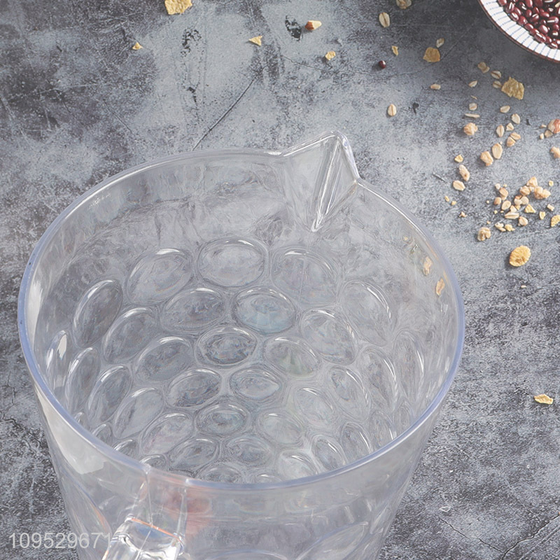 New product plastic cold water jug with cups set