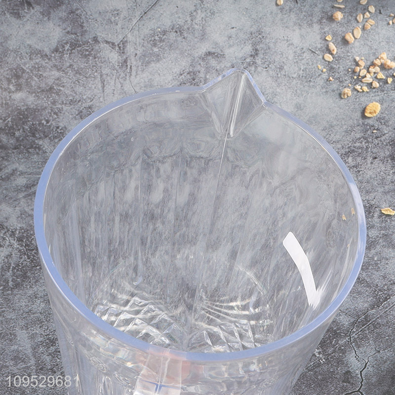 New arrival  clear kitchen cold water jug with 4 drinking cups