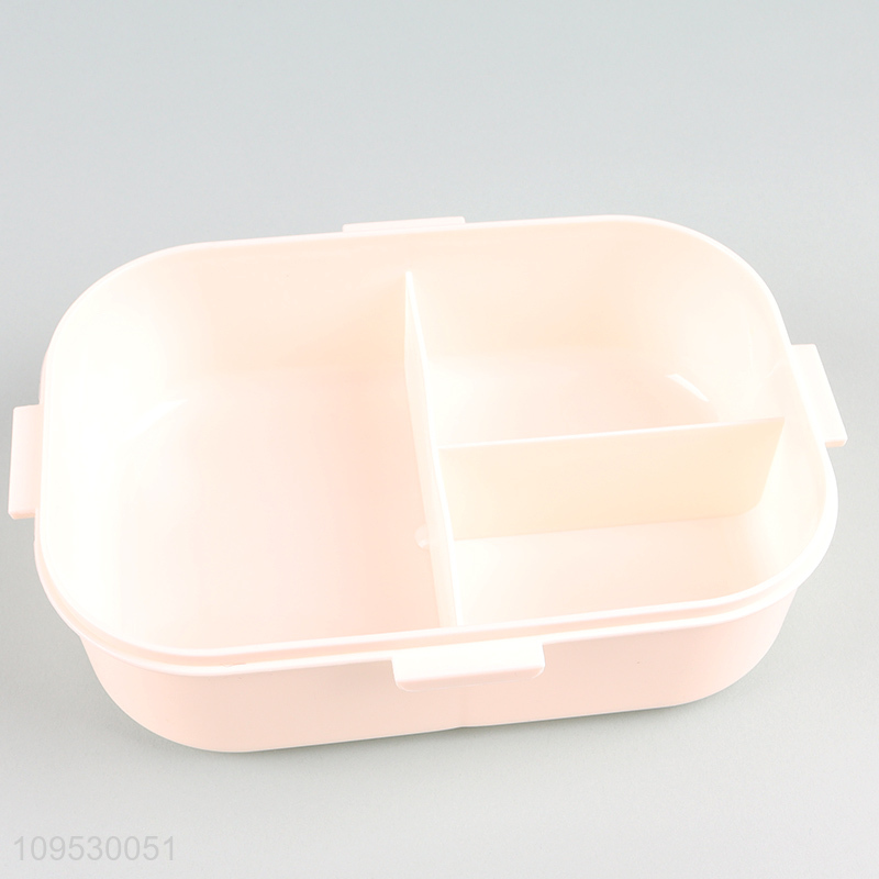 New arrival 1400ml lunch box with spoon and fork