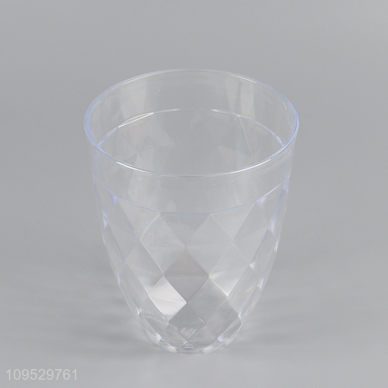 Good sale clear plastic cold water jug with cup
