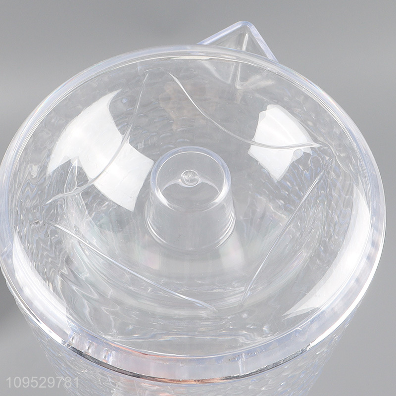 Factory supply plastic cold water jug with cup set