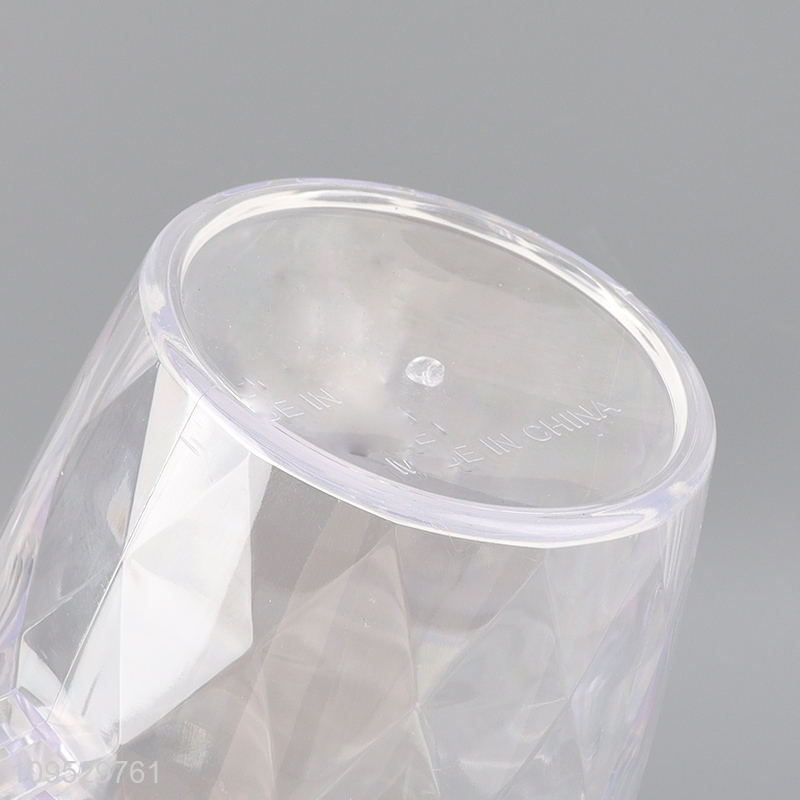 Good sale clear plastic cold water jug with cup