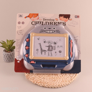 Wholesale cartoon magnetic drawing board for children