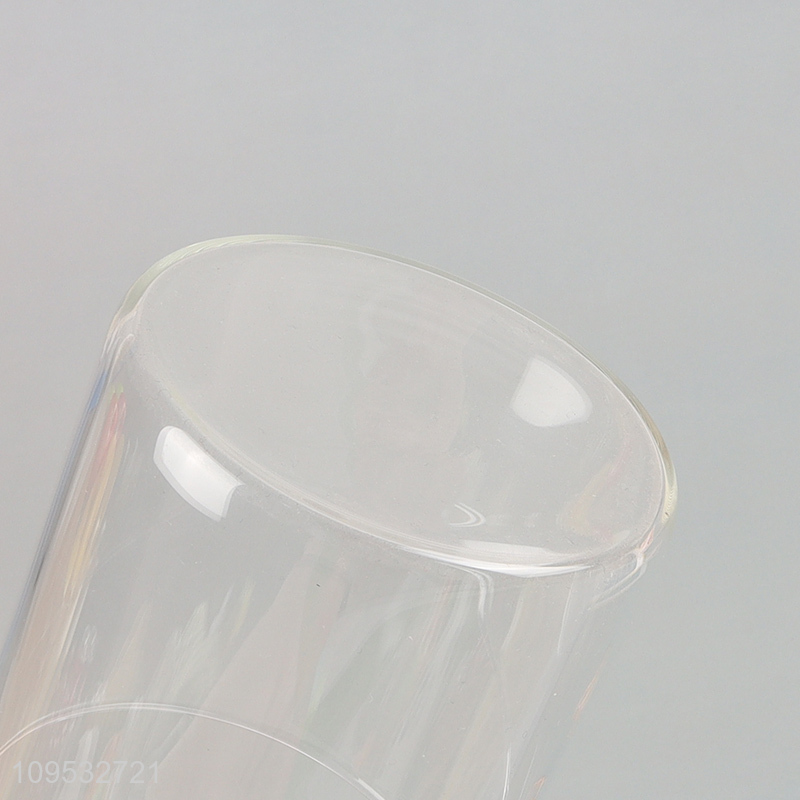 Good quality glass water cup drinking cup milk cup