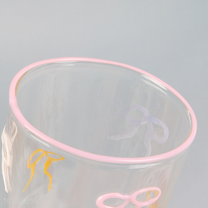 China supplier glass water cup drinking cup for sale