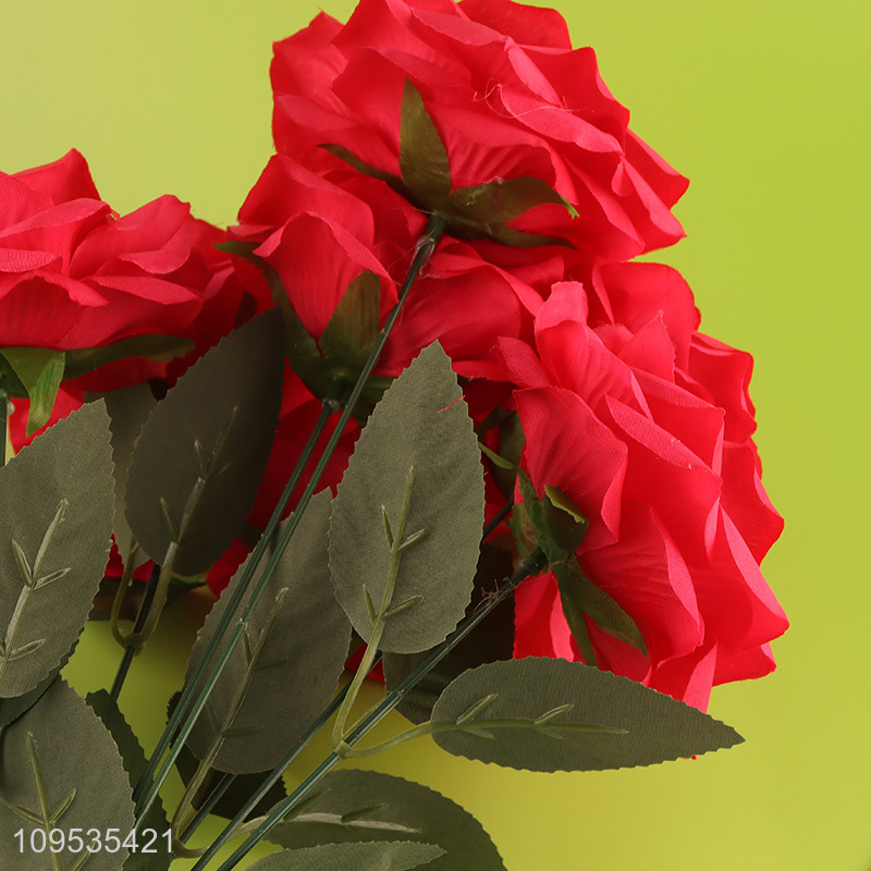Yiwu market  decorative simulation flower fake flower