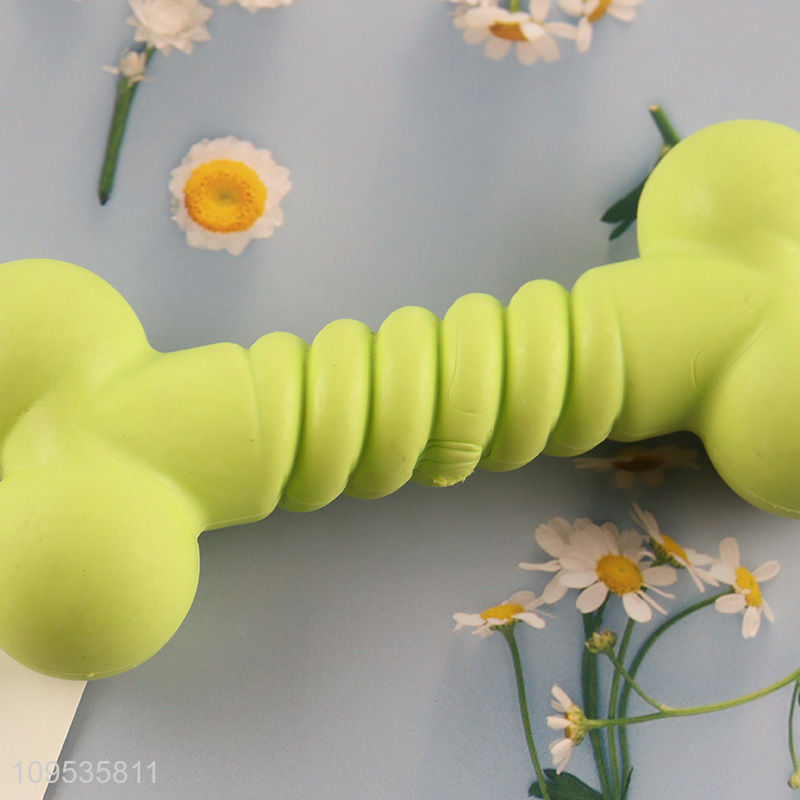 Wholesale bone shape pet chew toys teething toys