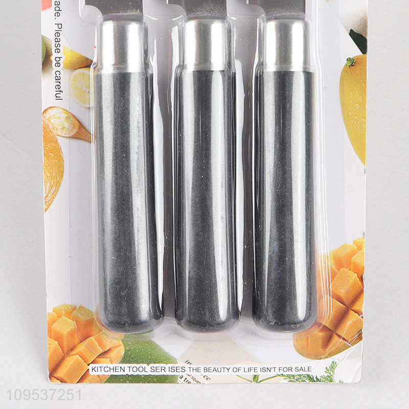 3 Pieces Stainless Steel Fruit Paring Knife Kitchen Knife Set