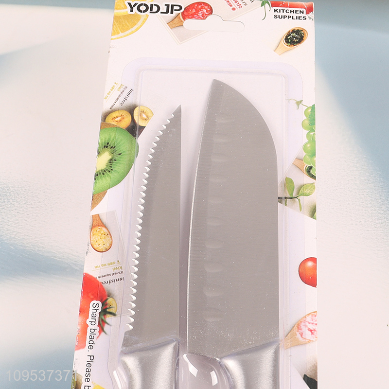 Good Quality 2 Pieces Steak Knife Chef Knife Set