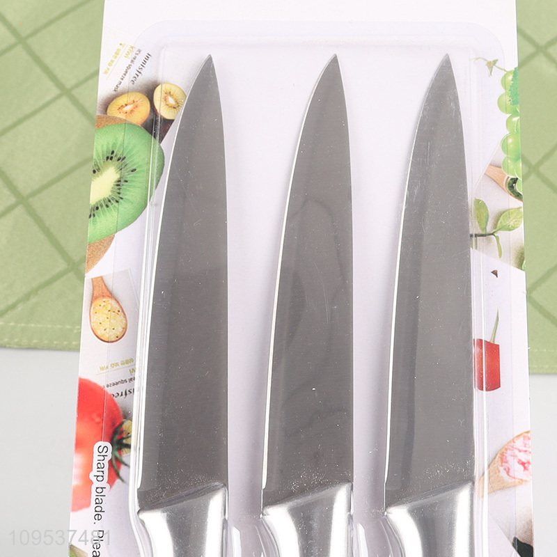 3 Pieces Multi Purpose Utility Knife Kitchen Knife Set