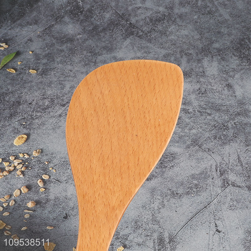 Good sale wooden non-stick cooking spatula