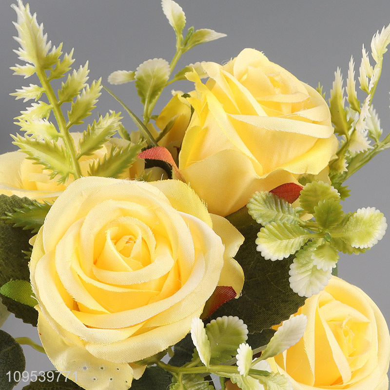 Good Quality 5 Heads Artificial Flower For Party Decoration