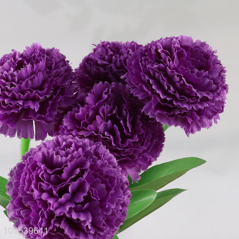 New Arrival 5 Heads Artificial Flower Fake Flower