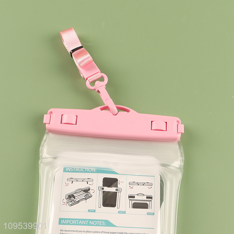 China wholesale floating waterproof mobile phone bag