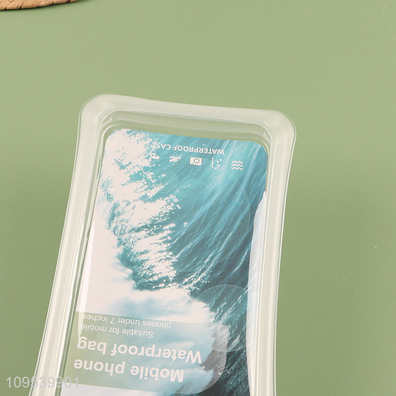 China wholesale floating waterproof mobile phone bag