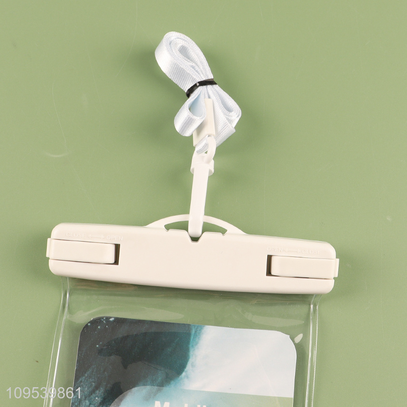 Hot sale portable waterproof mobile phone bag