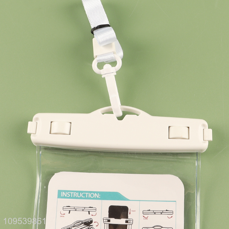 Hot sale portable waterproof mobile phone bag