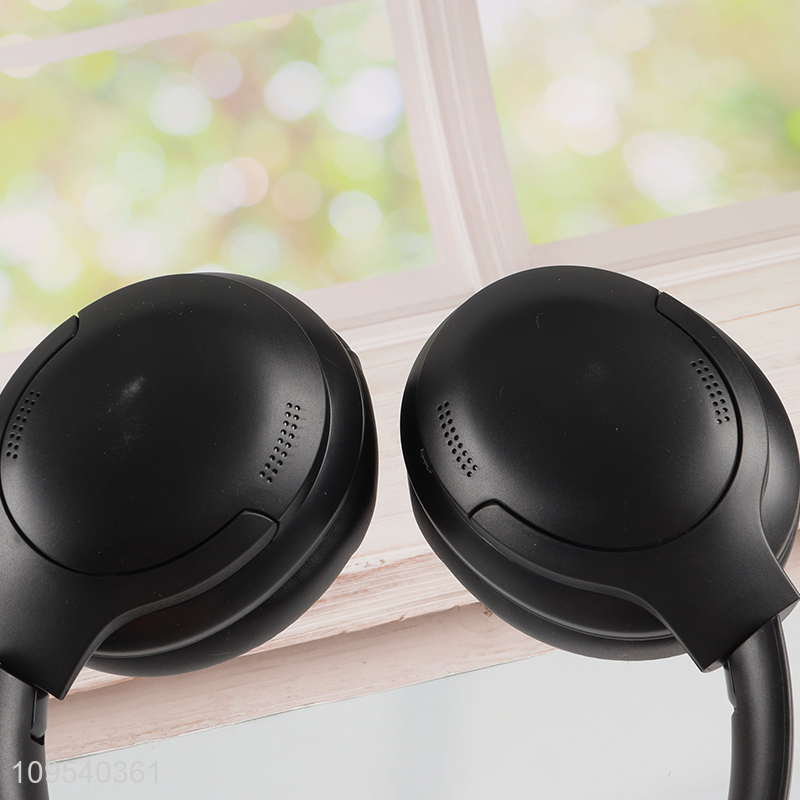 China wholesale black bluetooth games music headphones