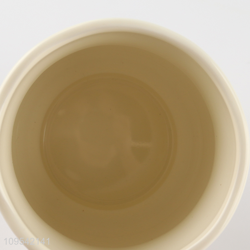 Latest products   cute puppy ceramic water cup with handle