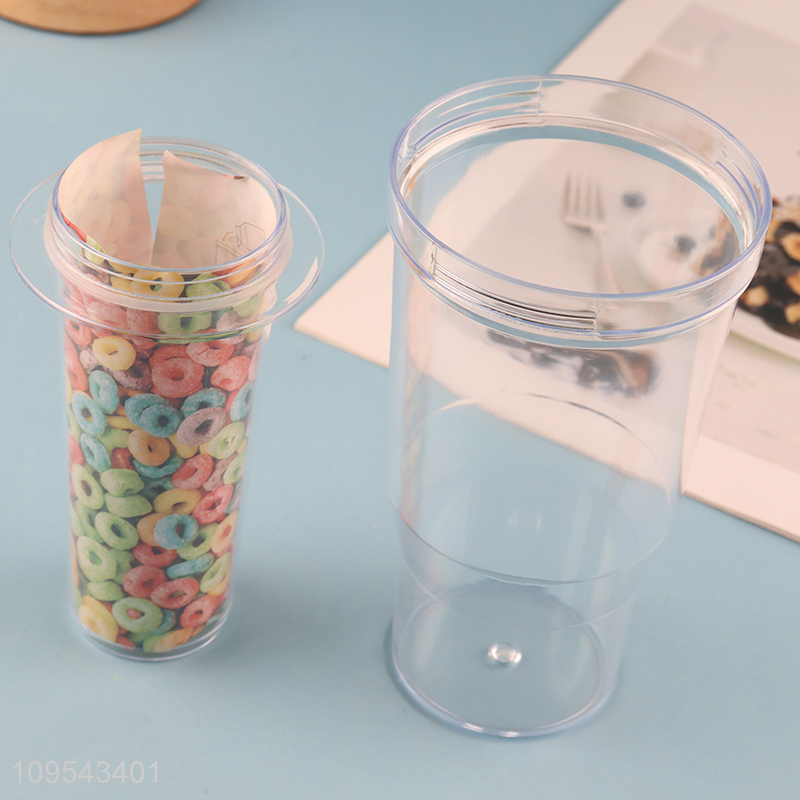 Good sale breakfast cereal cup plastic cup