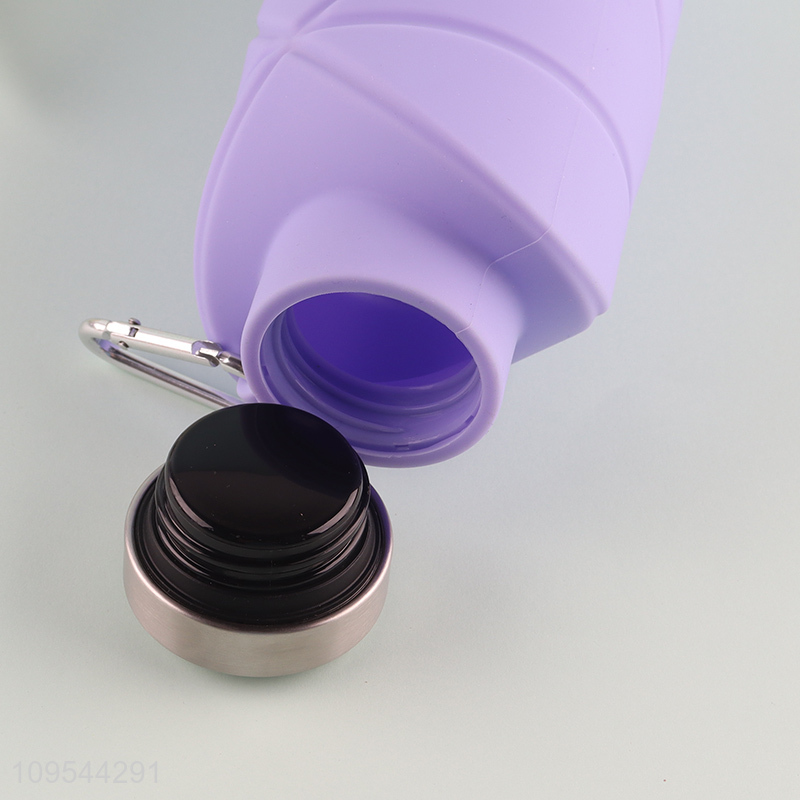 New arrival portable silicone water bottle drinking bottle