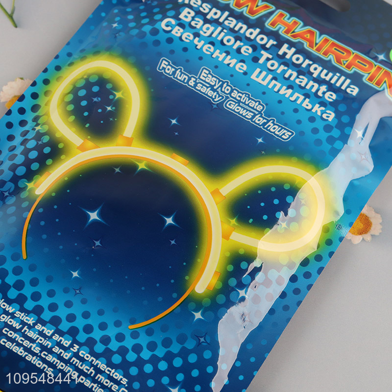 Popular products cute party supplies glow hair hoop