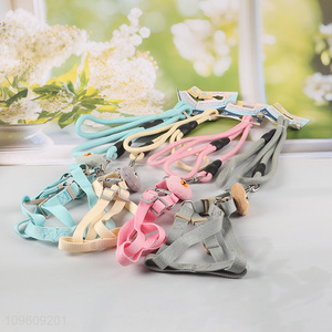 China wholesale outdoor dog <em>pet</em> harness leash set